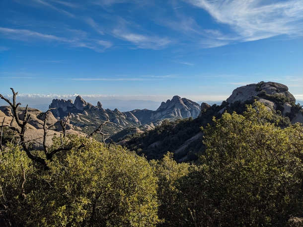 Montserrat mountain range 