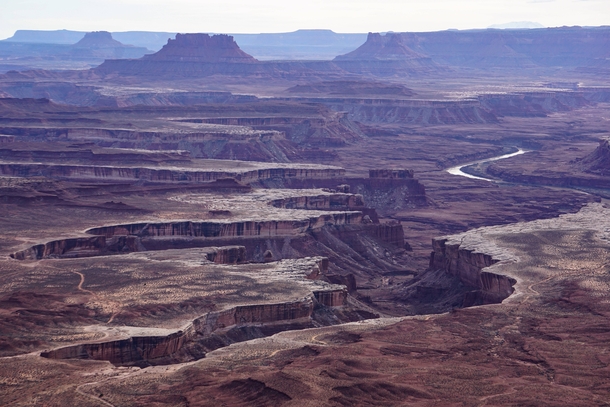 Monument Basin Canyonlands National Park x  This weird desolate place left such an inexplicable impression on me