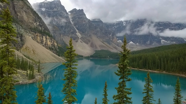 Moraine Lake Banff National Park Canada One of Canadas most beautiful places  OC