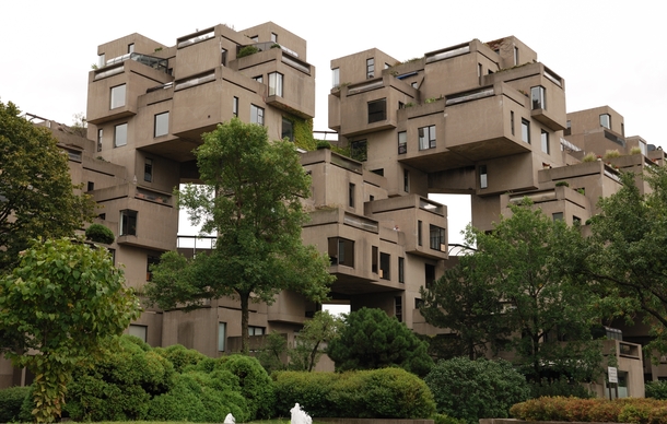 More Brutalism Anyone Habitat  Designed by Moshe Safdie 