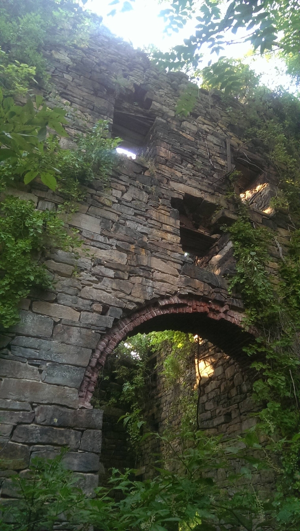 More Photos of the Pumphouse at the Uebberoth Zinch Mine in Freidensville PA Taken around summer of  
