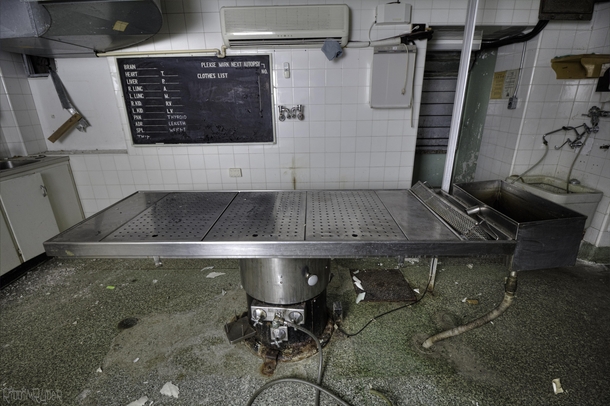 Morgue Inside the Former St Catharines General Hospital  Years Ago Today 