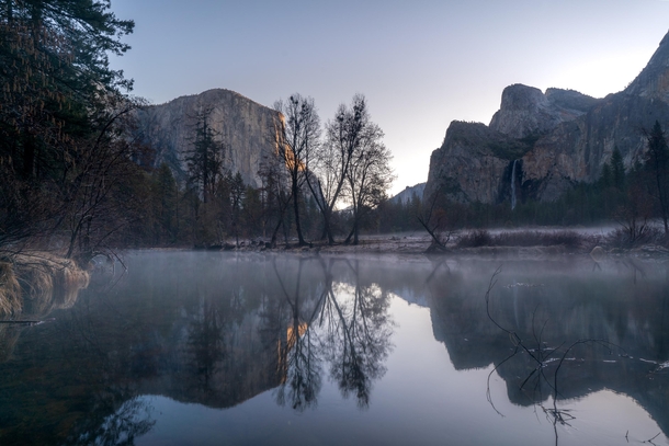 Morning Glow of the El Capitan Yosemite National Park CA 
