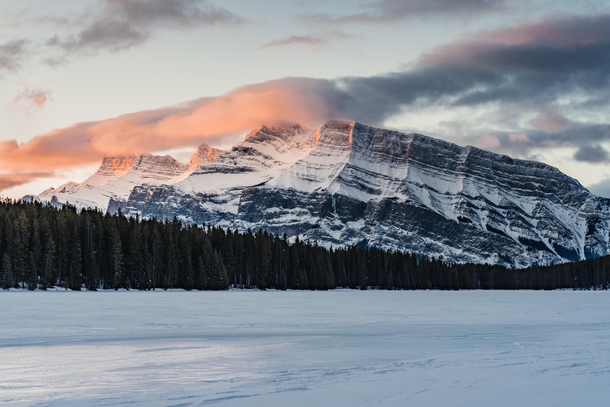Morning light in Banff Alberta 