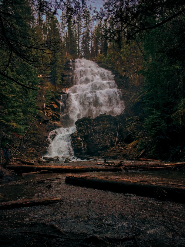Morrel Falls in Montana 