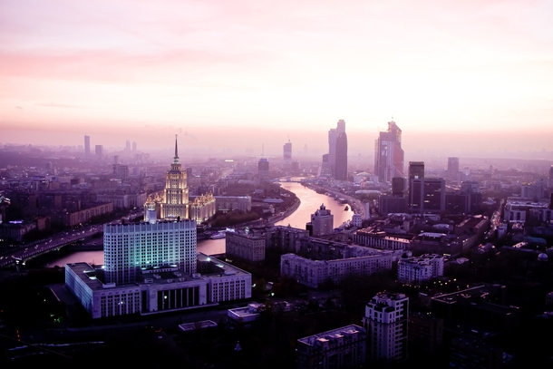 Moscow Skyline 