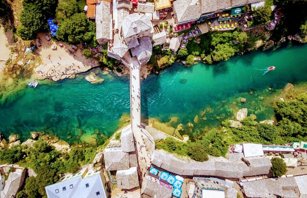 Mostar from Birds eye view