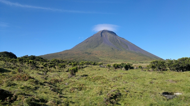 Mount Pico Pico Island Azores Portugal   X 