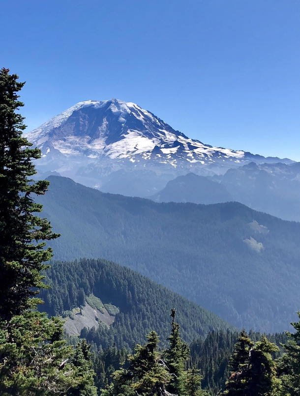Mount Rainier from one of my favorite hikes in WA 