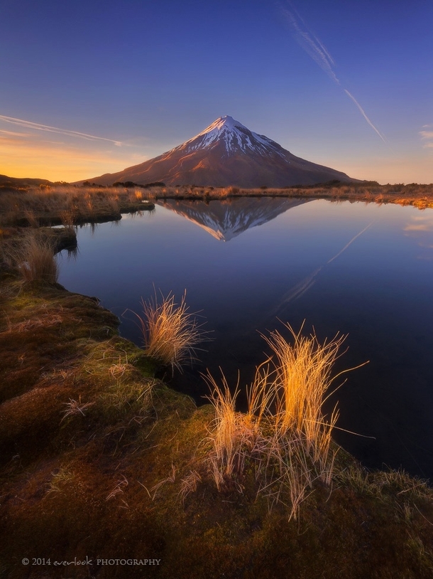 Mount Taranaki New Zealand  by Dylan Toh amp Marianne Lim x-post rNZPhotos