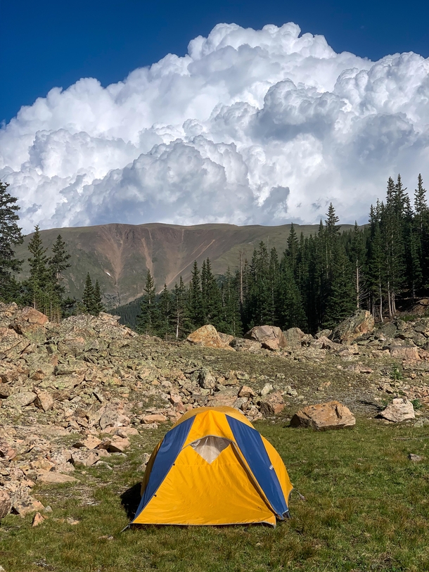 Mountain convection above the Continental Divide in the Colorado Rockies