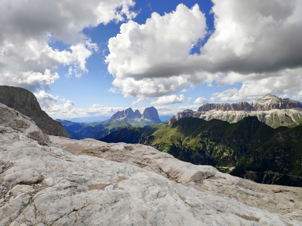 Mountains in Canazei Italy 