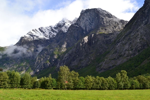 Mountains of Mre og Romsdal Norway 