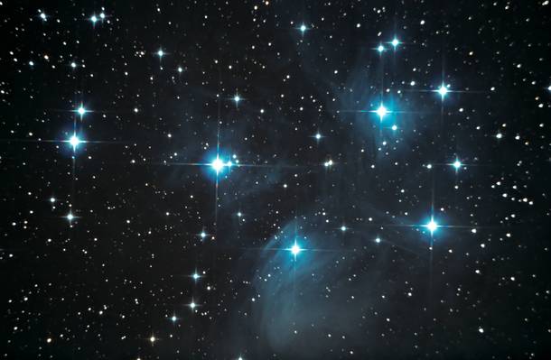 MPleiades Photographed from New Zealand