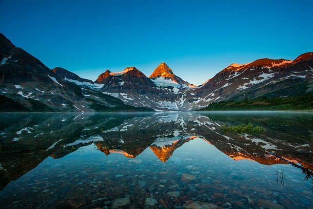 Mt Assiniboine the Canadian Rockies located in British Columbia Photo by Putt Sakdhnagool 
