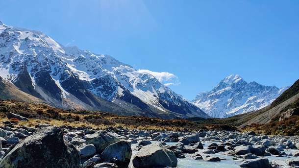 Mt Cook at spring - New Zealand 