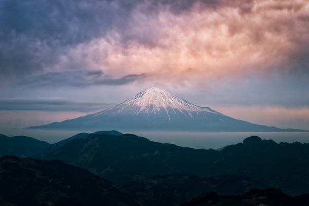 Mt Fuji at Sunset  by Yuga Kurita