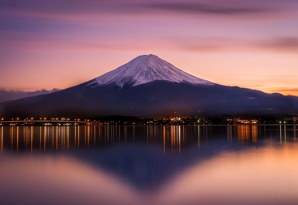 Mt Fuji from Lake Kawaguchi  photo by Gonripsi Mobsono