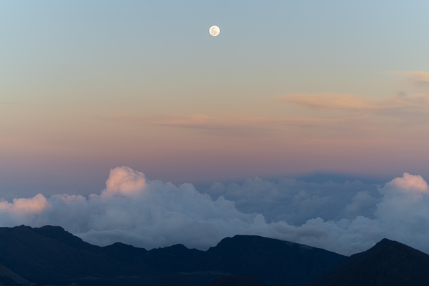 Mt Haleakal Sunset