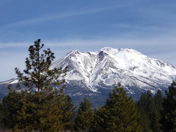 Mt Shasta CA Feb  
