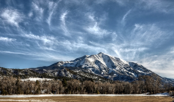 Mt Sopris Colorado 