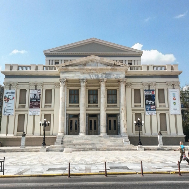 Municipal theater of Piraeus x