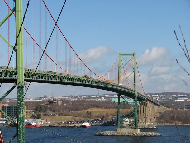 Murray MacKay Bridge in Halifax Nova Scotia 