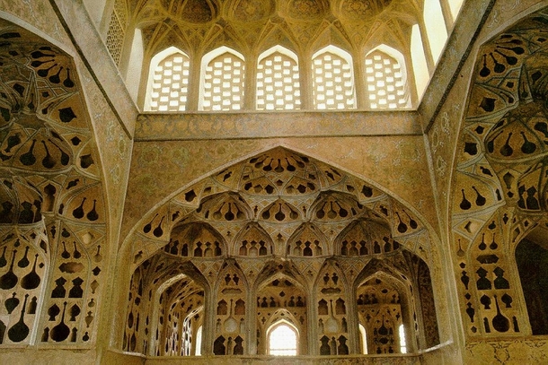 Music Room of the Aali Qapu Palace Iran Isfahan - 