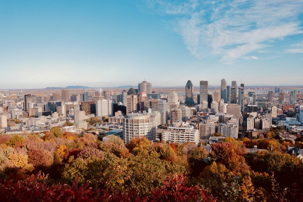 My beautiful Montreal last October