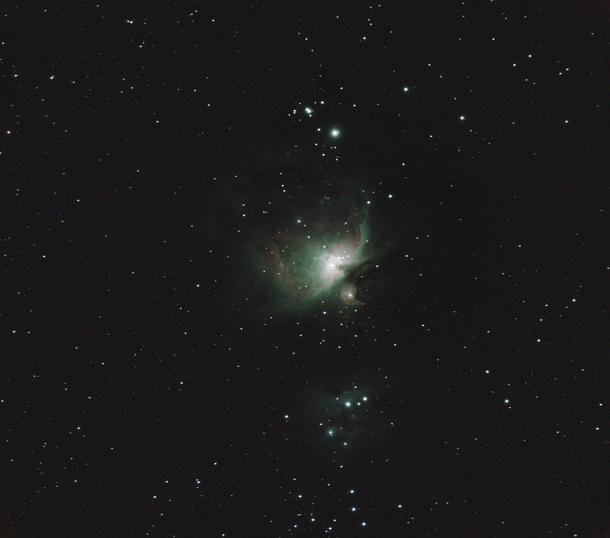 My best photo of the Orion nebula so far