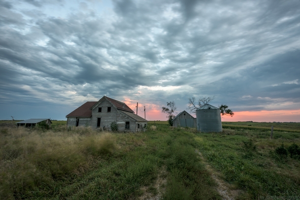 My favorite part of living in Nebraska as a photographer is the multitude of abandoned Farming settlements 
