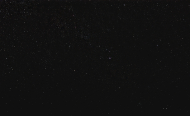 My first attempt at astrophotography you can almost see where the milky way should be