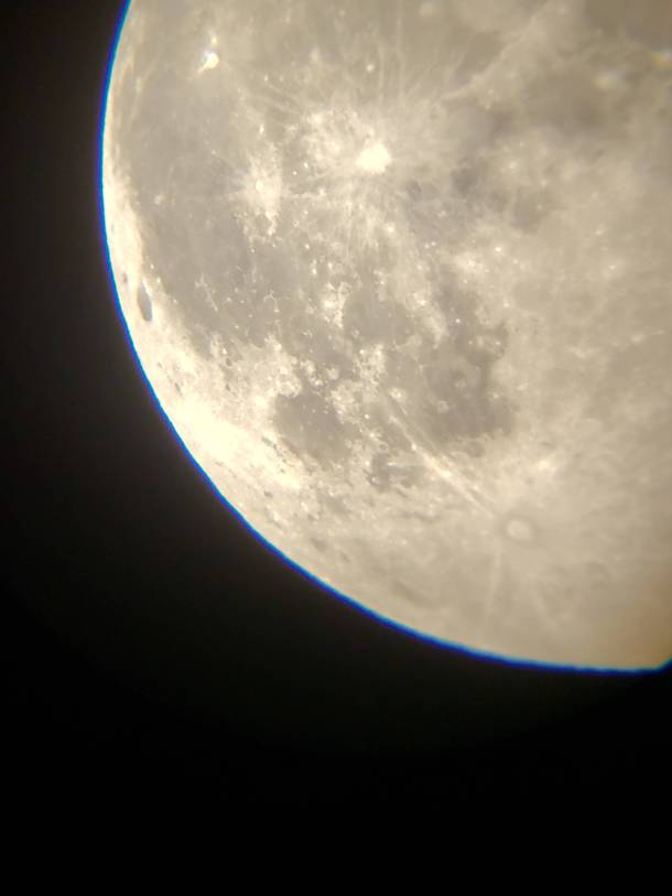 My first attempt at capturing the moon