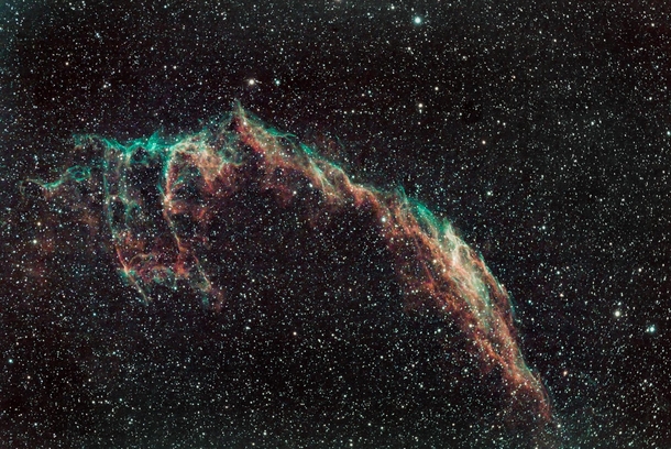 My first attempt at the eastern veil nebula