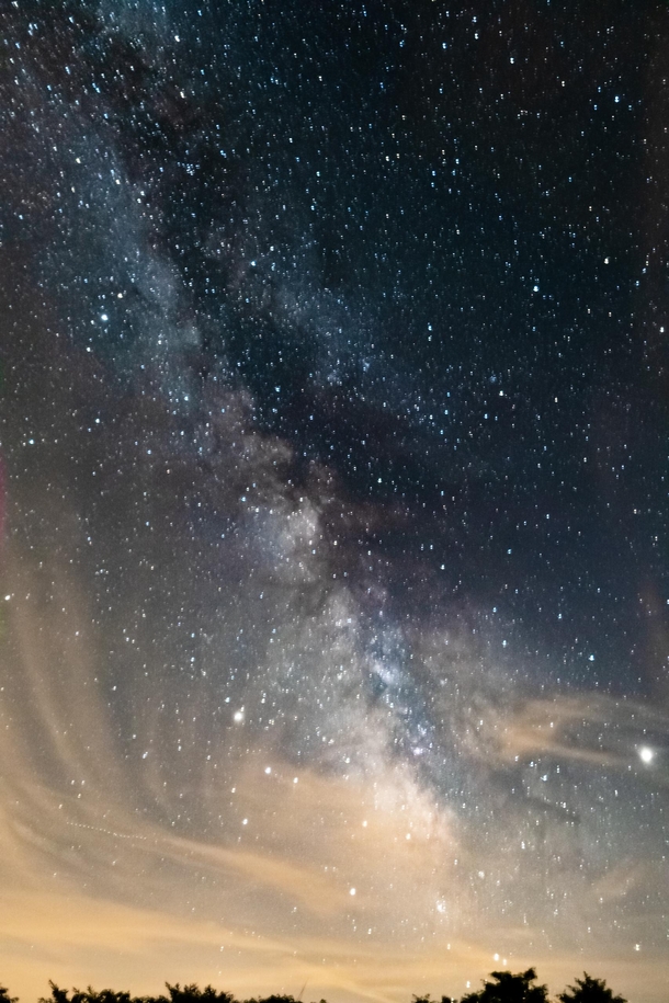 My first attempt shooting the Milky Way taken last year in Harmon Illinois An amazing sky roughly  hours west from Chicago