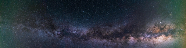 My First Panorama of the Northern Hemisphere Milky Way