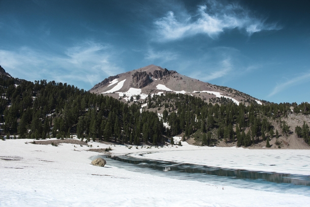My first post here Near the top of Lassen Volcanic National Park California July  