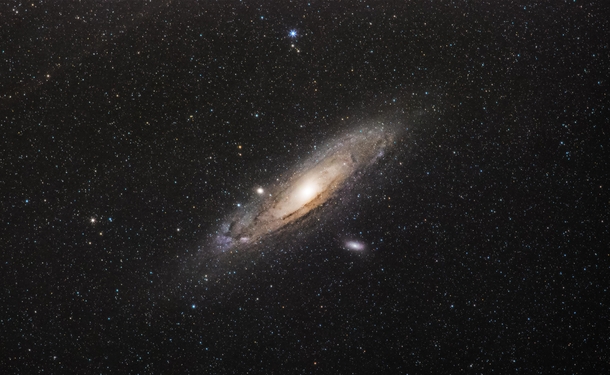 My first proper image of the Andromeda Galaxy 