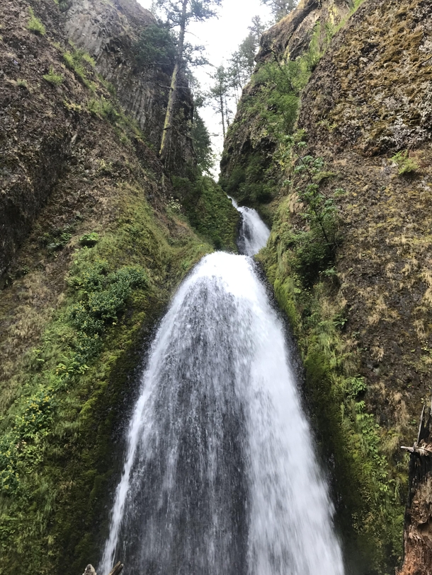My hike at Wahkeena Falls Oregon 