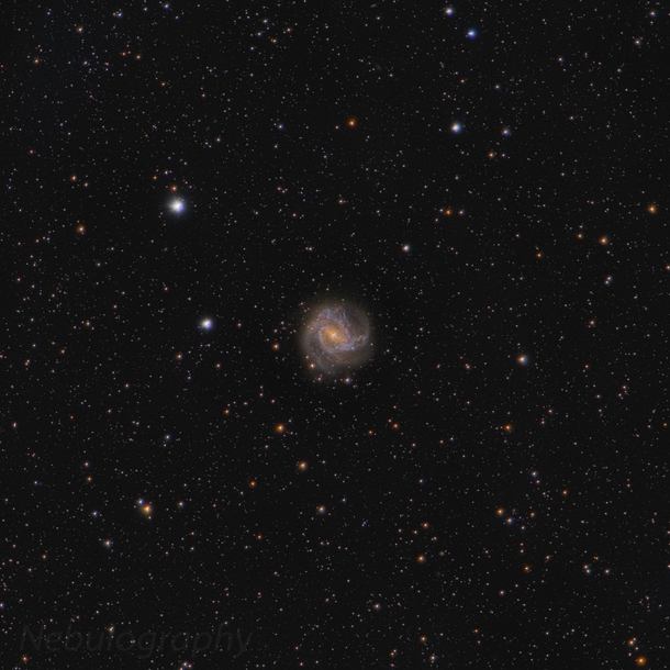 My image of the Southern Pinwheel Galaxy a spiral galaxy  million light years away Zoom in to see all the background galaxies 