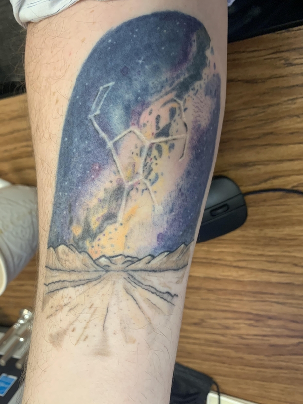 My Orion Milky Way Tattoo