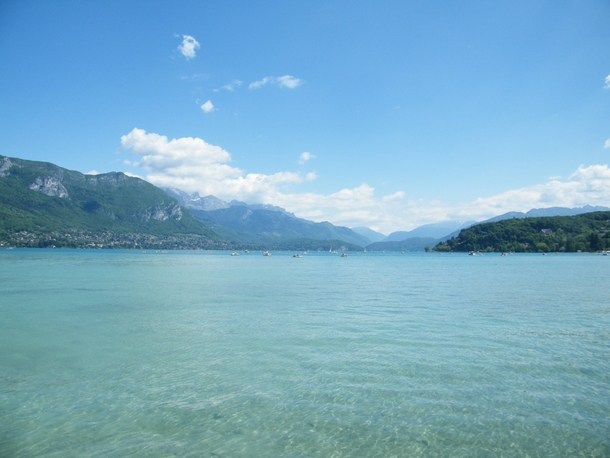 My personal photo of Lake Annecy France 