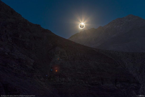 My photo of the total solar eclipse at Elqui Valley Chile 