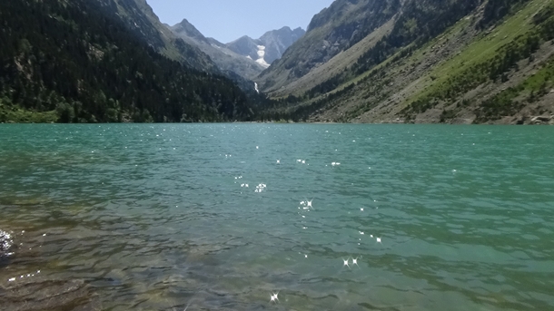 My Summer Trip to the French Pyrenees Notice the Glaciers behind 
