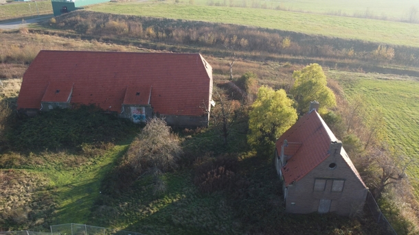 Mysteriously abandoned farm in the southwest of the Netherlands 