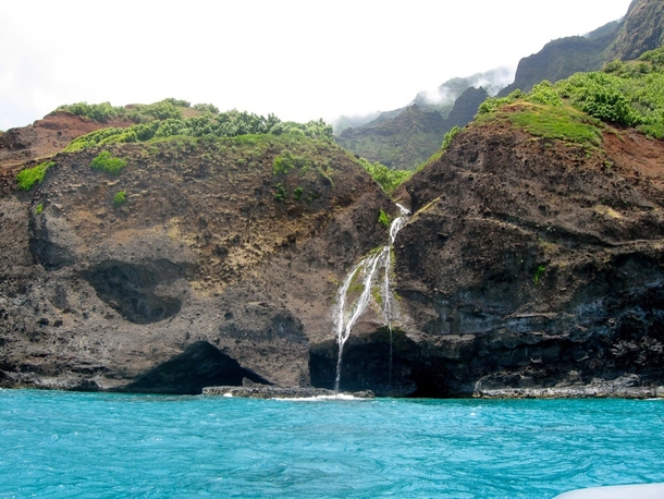 Na Pali Coast Kauai  by Emilie Brooks