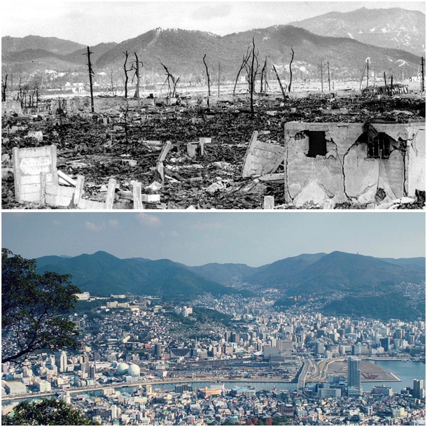 Nagasaki  - Long Cape City  years after the Atomic Bomb destroyed everything