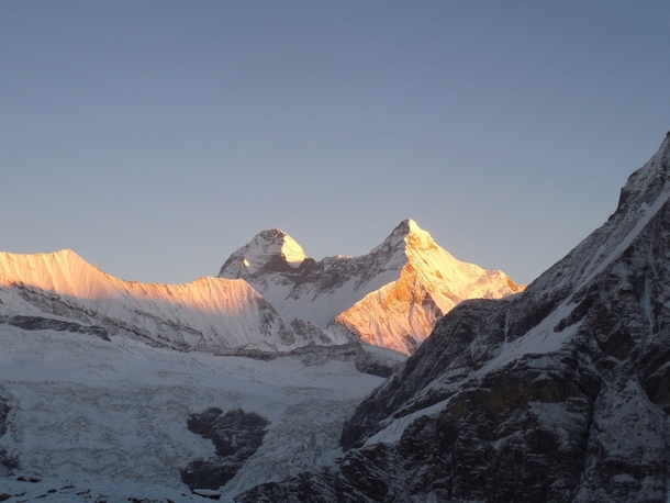 Nanda Devi Indias nd tallest mountain  by Jens Midthun