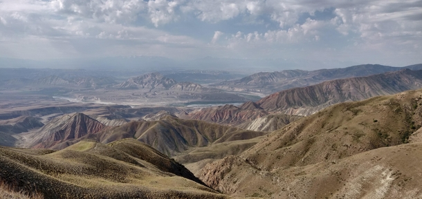 Naryn River in Kyrgyzstan 