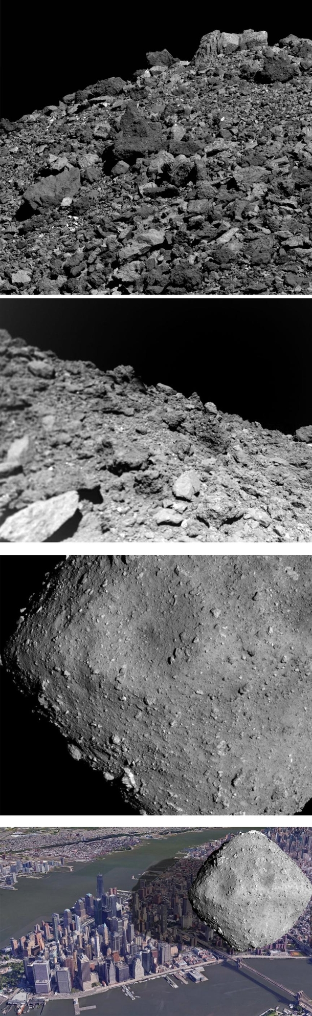 Nasa has a spacecraft called OSIRIS-REx at Asteroid Bennu which will return a sample of its rocks back to Earth in 